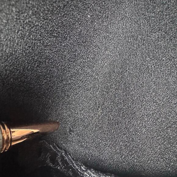 Y2K Hugo Buscati Dressy Coat Jacket Womens Black Velvet Trim 100% Wool Size 16 - Picture 7 of 7